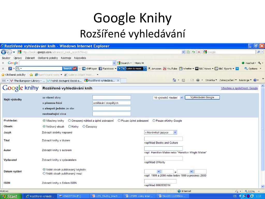 Scholar Google Vyhled V N Je Zam Eno Na Informa N Zdroje Pro